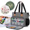 Embroidery Project Carrying Bag, Embroidery Kits Storage Bag (Bag Only), Gray